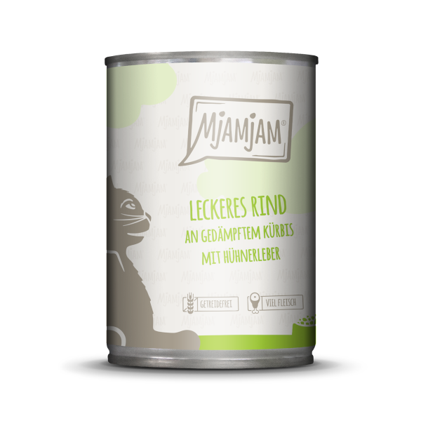 Mjamjam Katze Leckeres Rind - 4